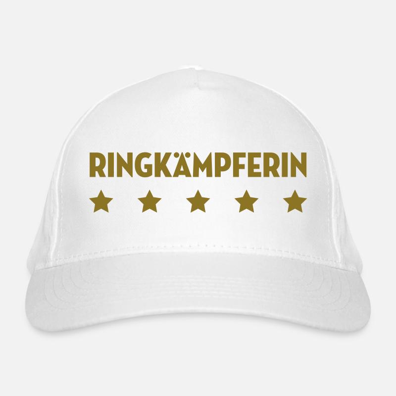 Ringkampfer Wrestling Ringen Ringer Ringerin Bio-Baseballkappe