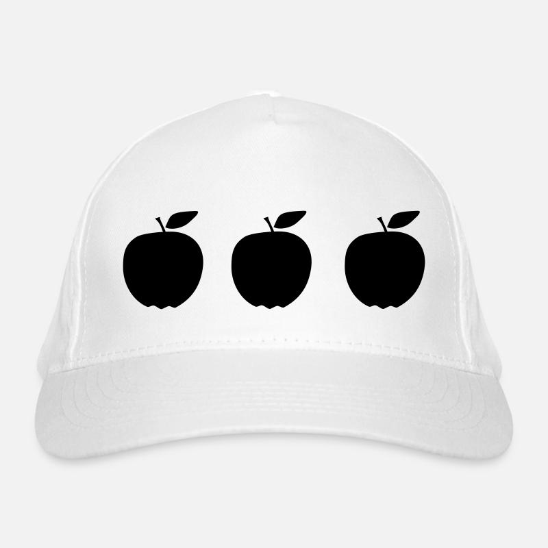 Apfel Bio-Baseballkappe