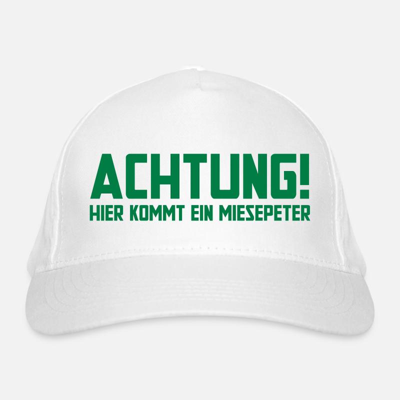 Miesepeter Bio-Baseballkappe
