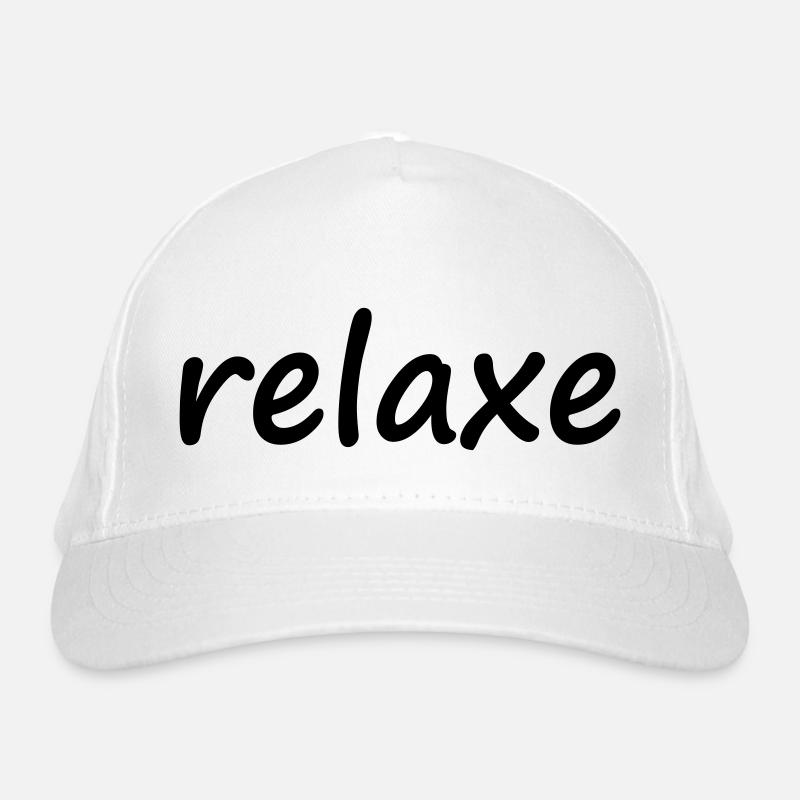 relaxe Bio-Baseballkappe