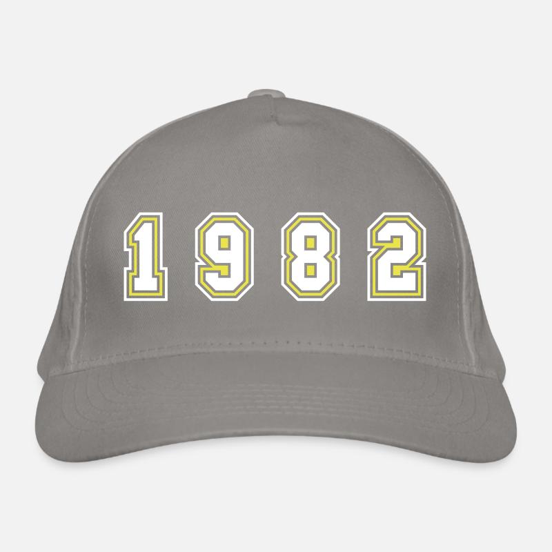 1982 Year Number Organic Baseball Cap