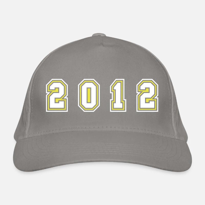 2012 Year Number Organic Baseball Cap