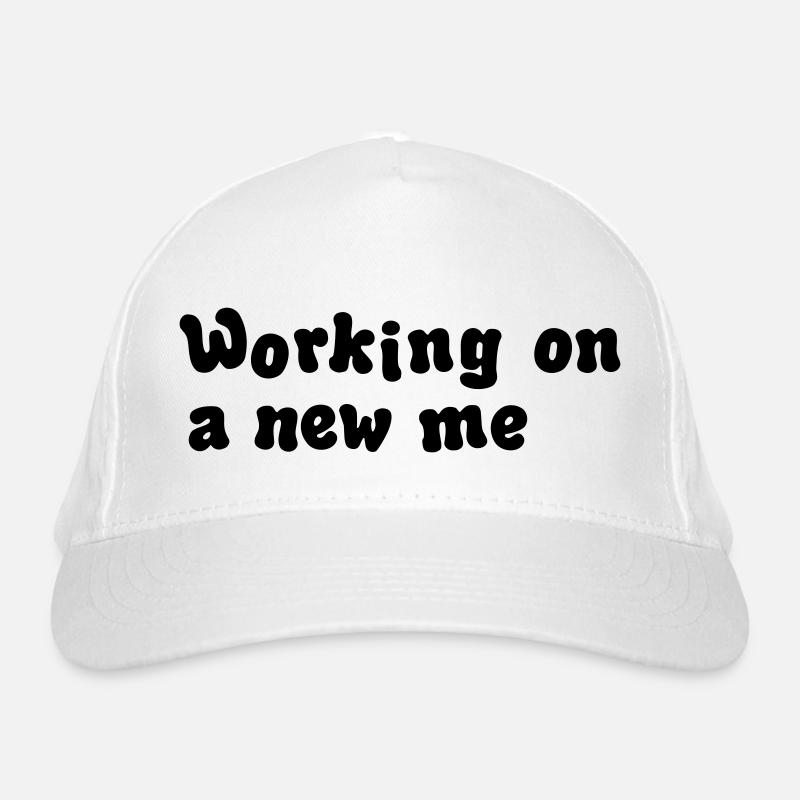 working on a new me illustration Organic Baseball Cap