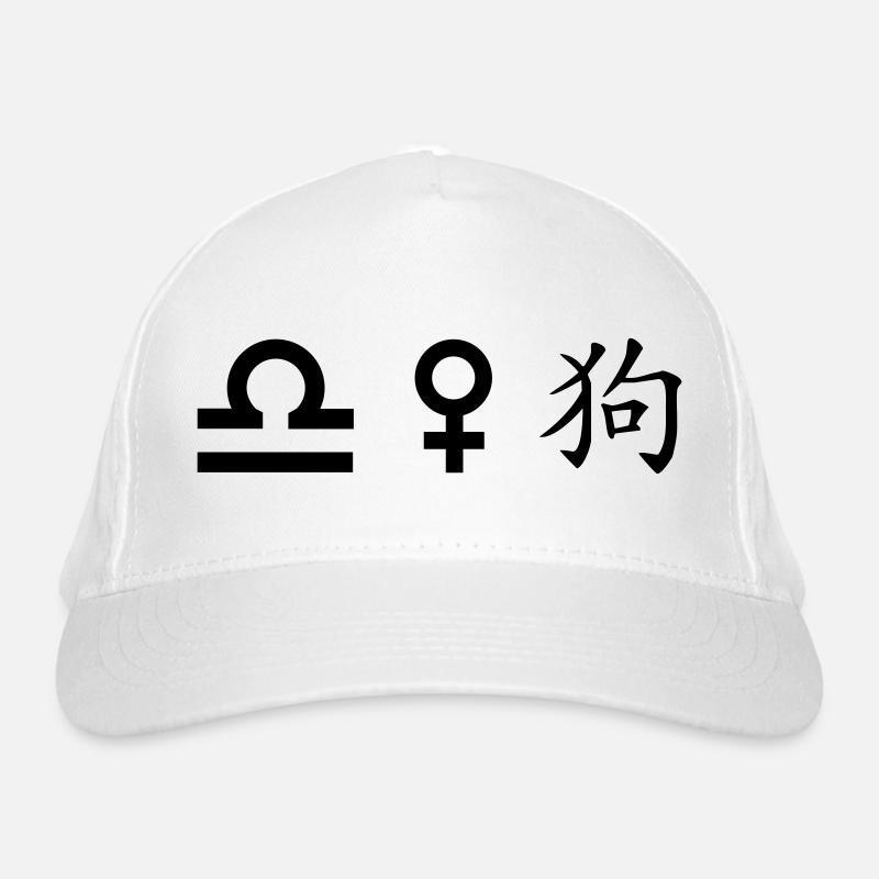 Libra Venus Dog Organic Baseball Cap
