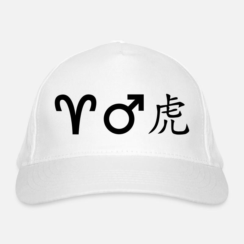 widder mars tiger Bio-Baseballkappe