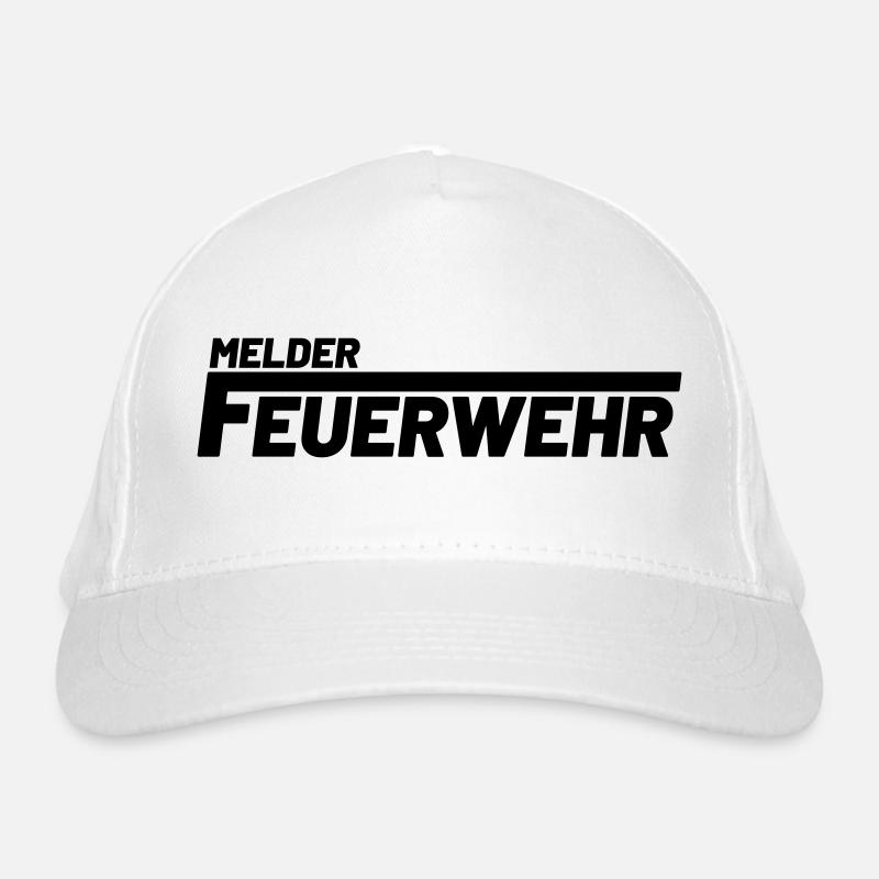Melder Freiwillige Feuerwehr Bio-Baseballkappe