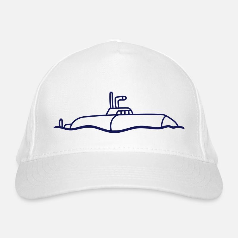Surfaced Submarine Water Surface Dive Organic Baseball Cap