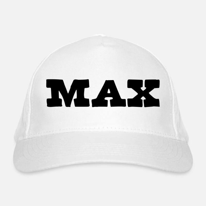Max Prénom Cadeau Casquette classique bio