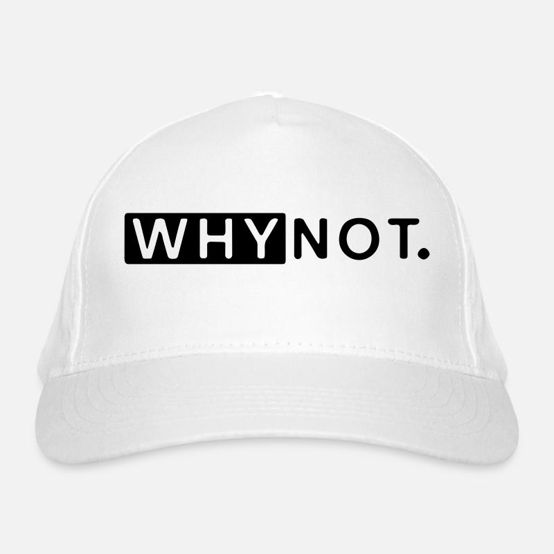 Warum nicht Bio-Baseballkappe
