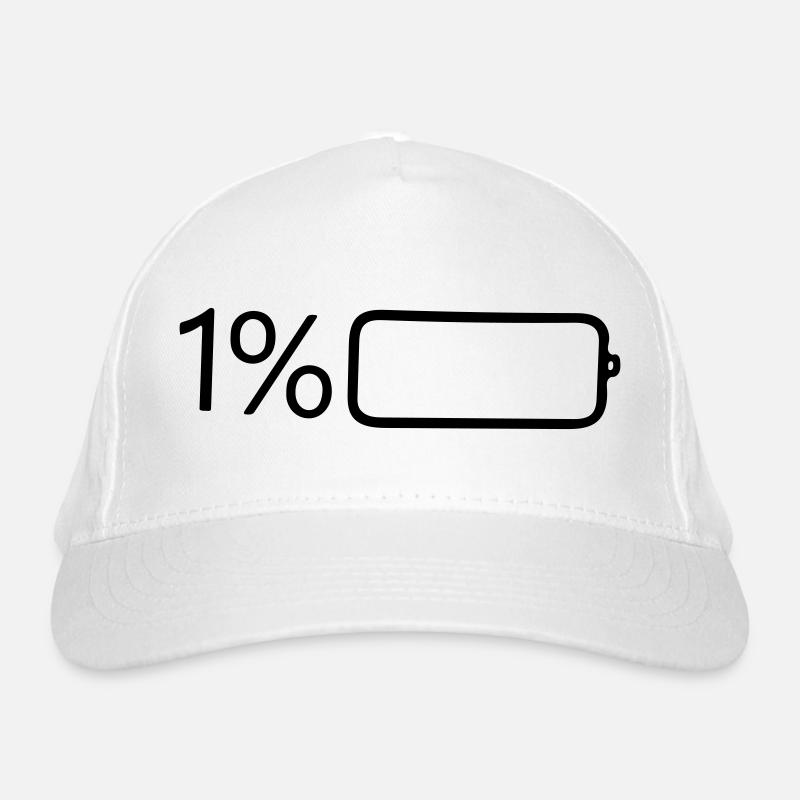 1 pour cent de puissance Casquette classique bio