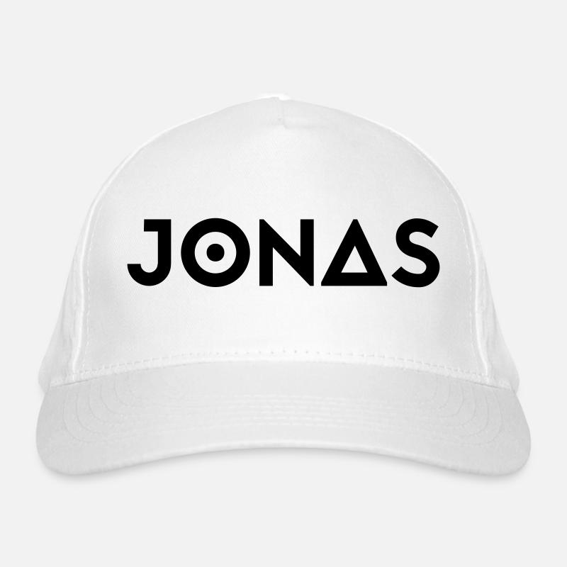 Vorname Jonas Bio-Baseballkappe