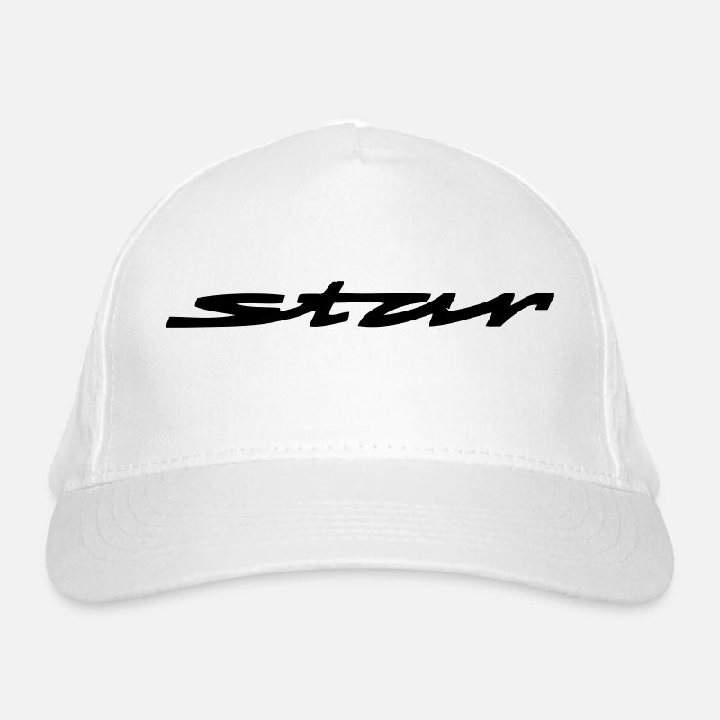 étoiles - Casquette classique bio - blanc