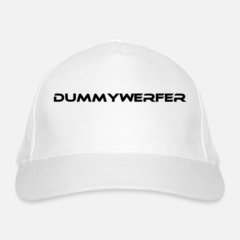 Dummywerfer schriftzug Bio-Baseballkappe