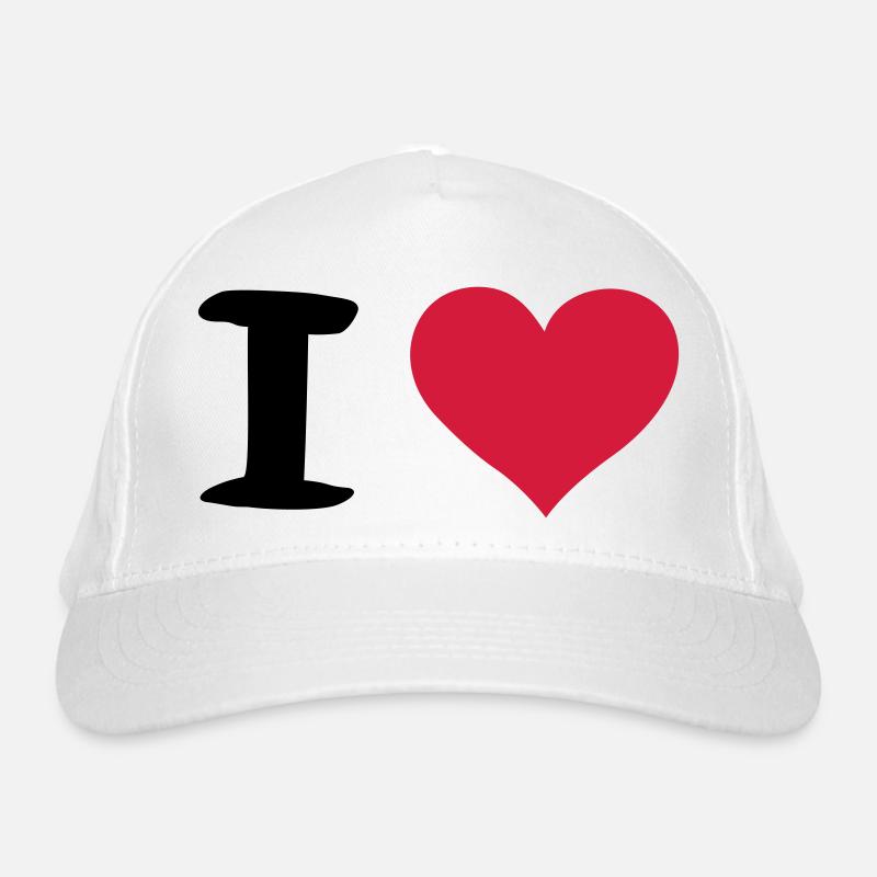 i heart Casquette classique bio
