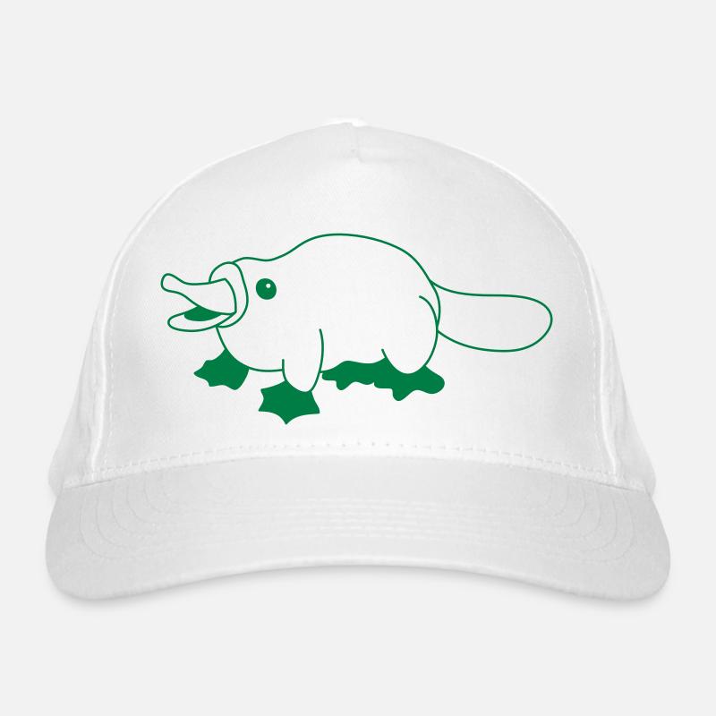 ornithorynque accroupi Casquette classique bio