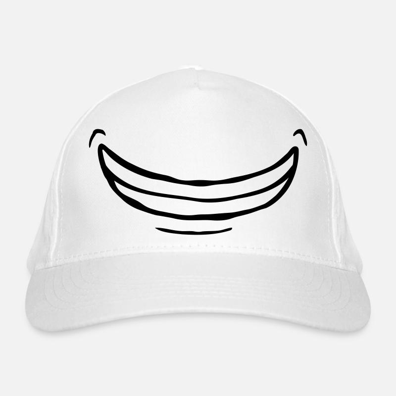 Sourire exubérant comique Casquette classique bio