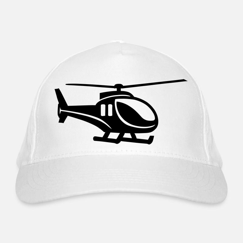 Hubschrauber Bio-Baseballkappe