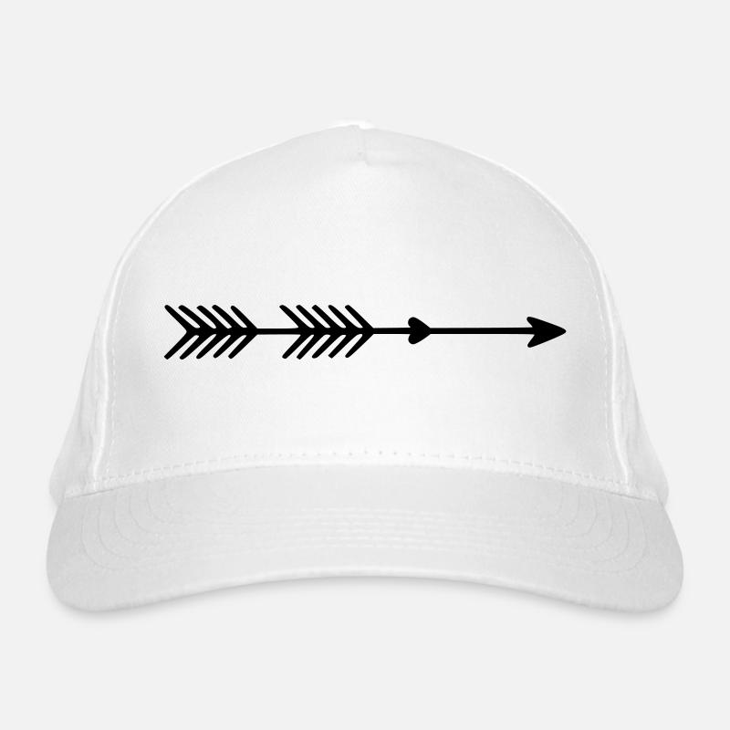 Pfeil rechts Bio-Baseballkappe