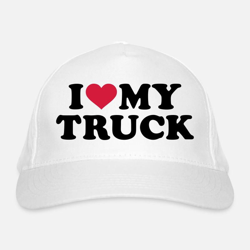 I love my Truck Casquette classique bio