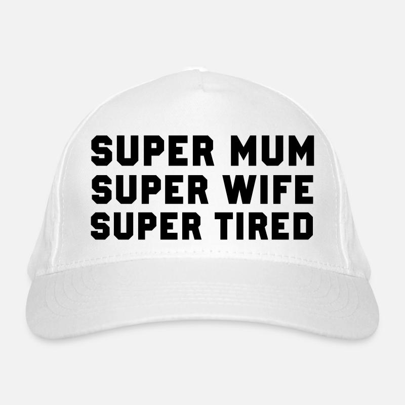 Super Mum Bio-Baseballkappe