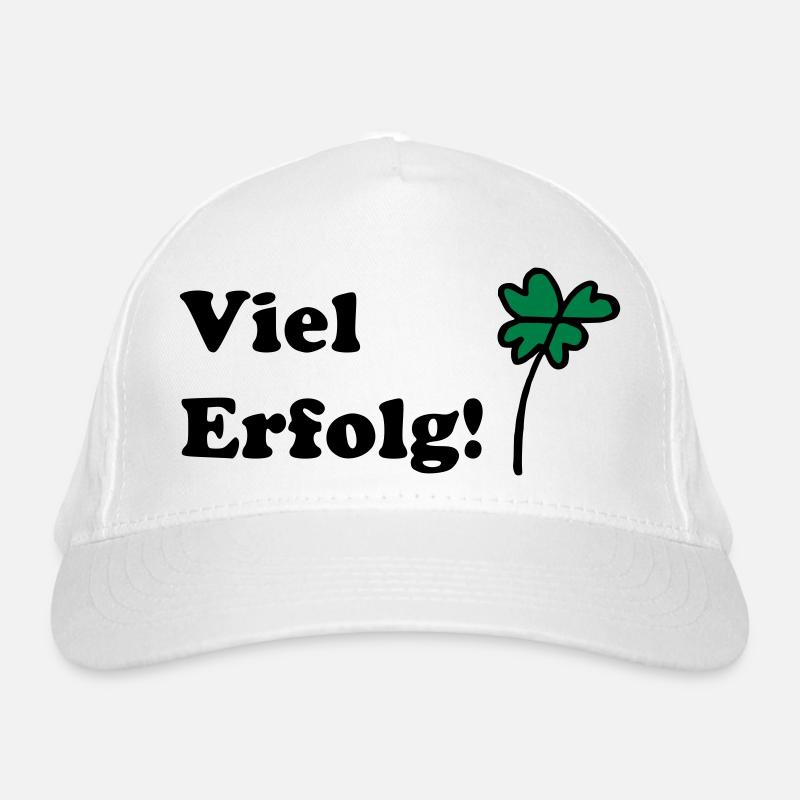 Viel Erfolg Bio-Baseballkappe