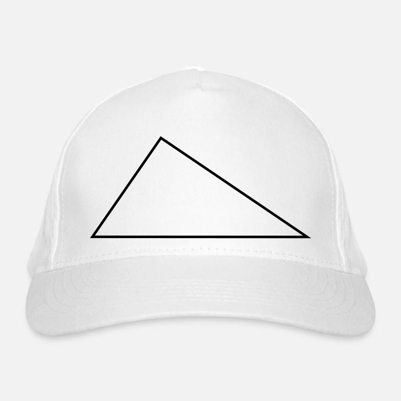 Right Triangle / / frame / / triangles Organic Baseball Cap