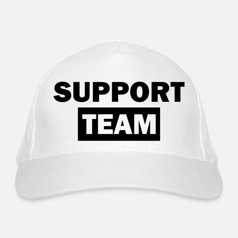 support team Organic Baseball Cap
