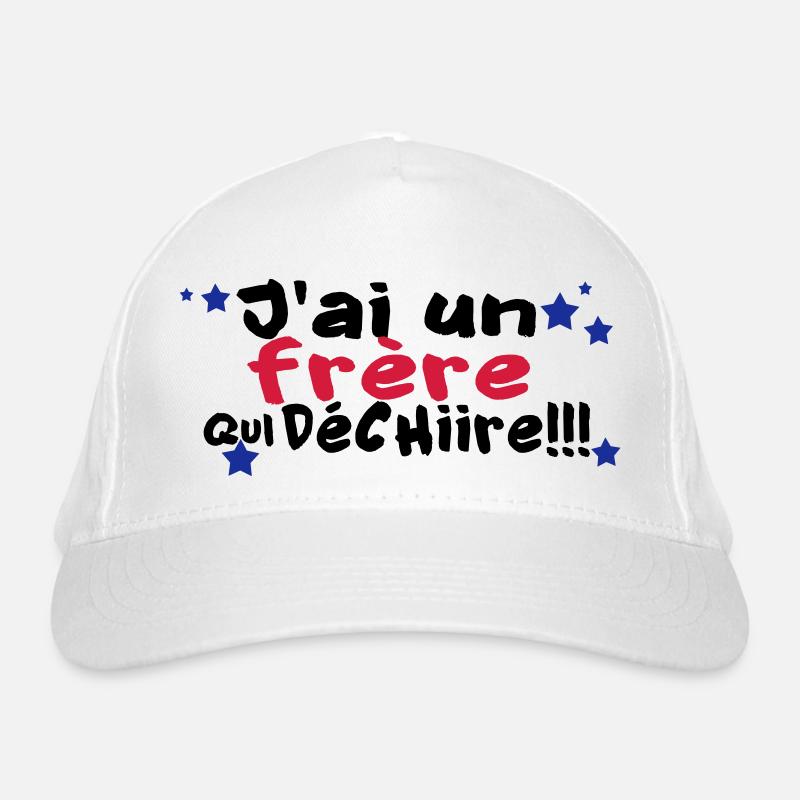mon frère déchire Casquette classique bio