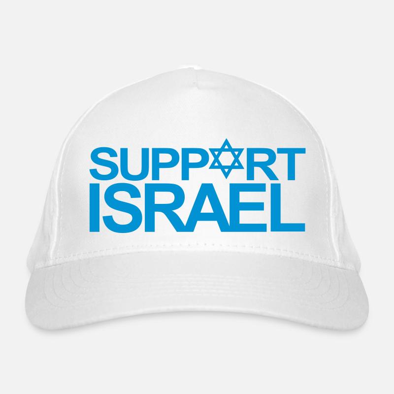 SUPPORT ISRAEL Organic Baseball Cap
