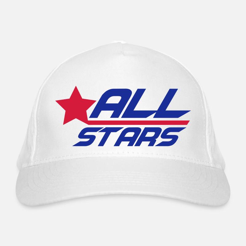 Cool Allstars Logo Design Organic Baseball Cap