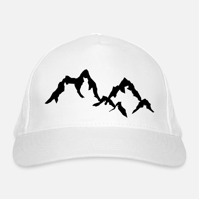 Berge Bio-Baseballkappe