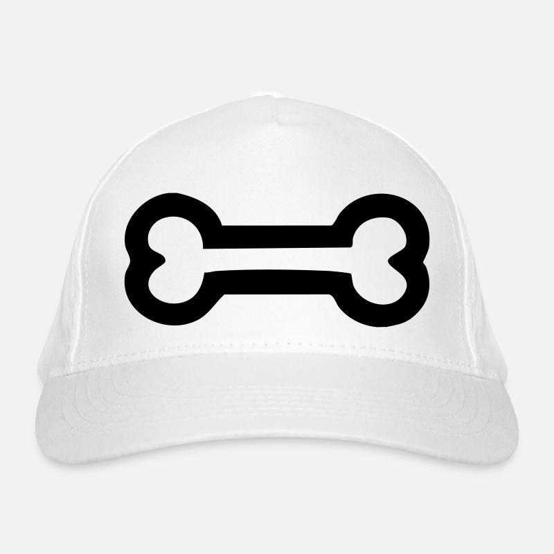 Hundeknochen Knochen Hunde Bio-Baseballkappe
