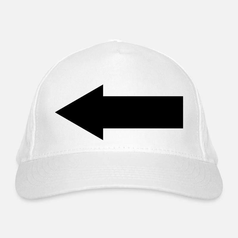 Flèche vers la gauche Casquette classique bio