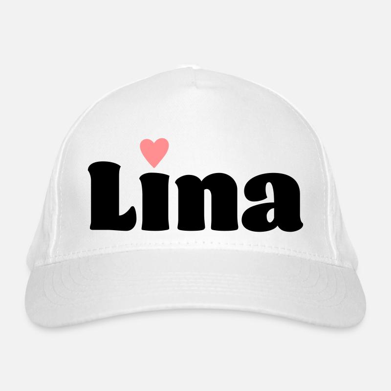 Lina Geschenk Bio-Baseballkappe