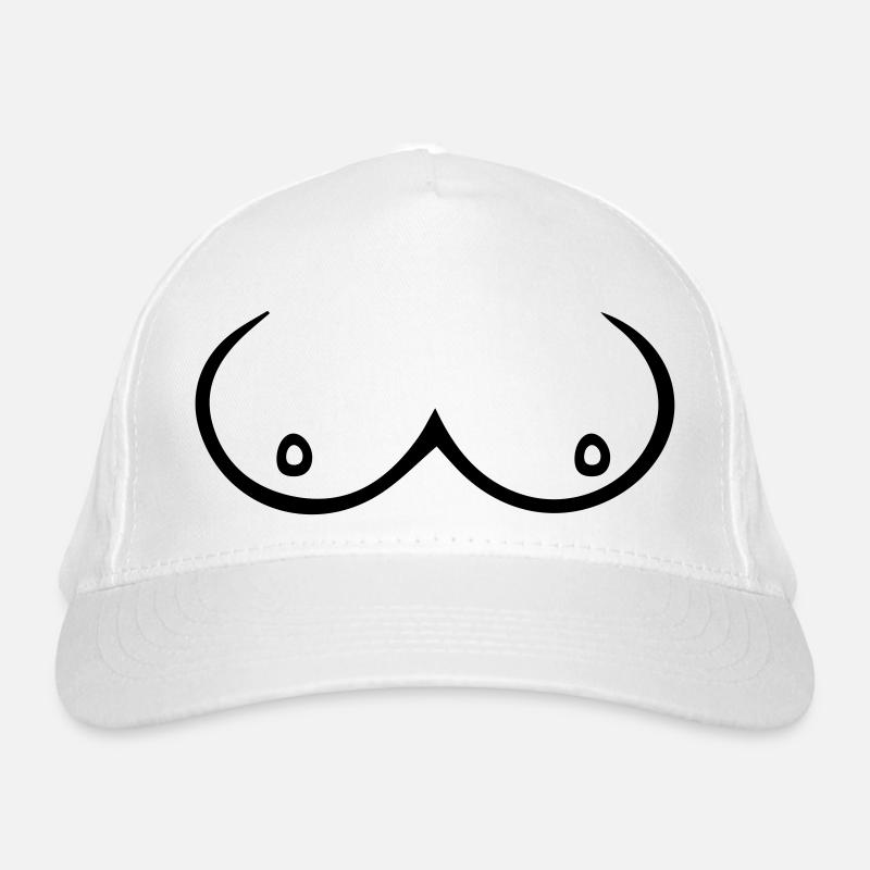 boobs Organic Baseball Cap