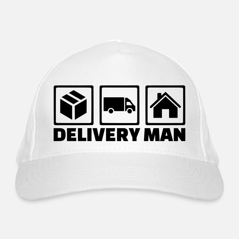 Delivery man Organic Baseball Cap
