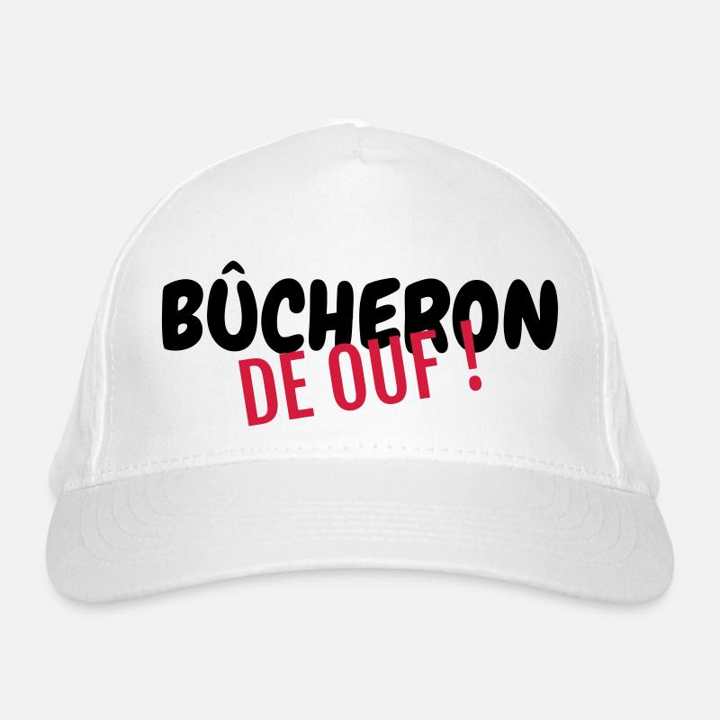 Lumberjack Bûcheron Logger Holzfäller Bois Wood Organic Baseball Cap