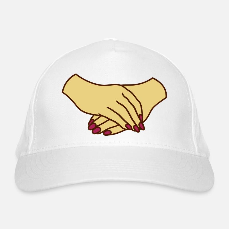 nail polish fingernail arms hands without body ho Organic Baseball Cap
