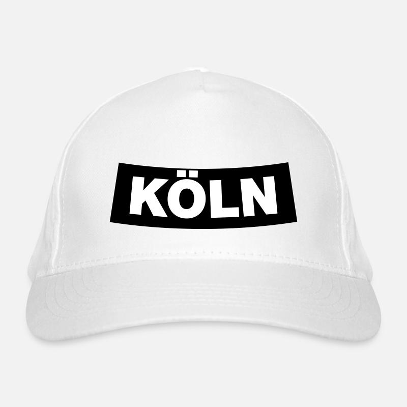 Élément de chapitre de Cologne (JGA MC-Rocker-Design) - Casquette classique bio - blanc