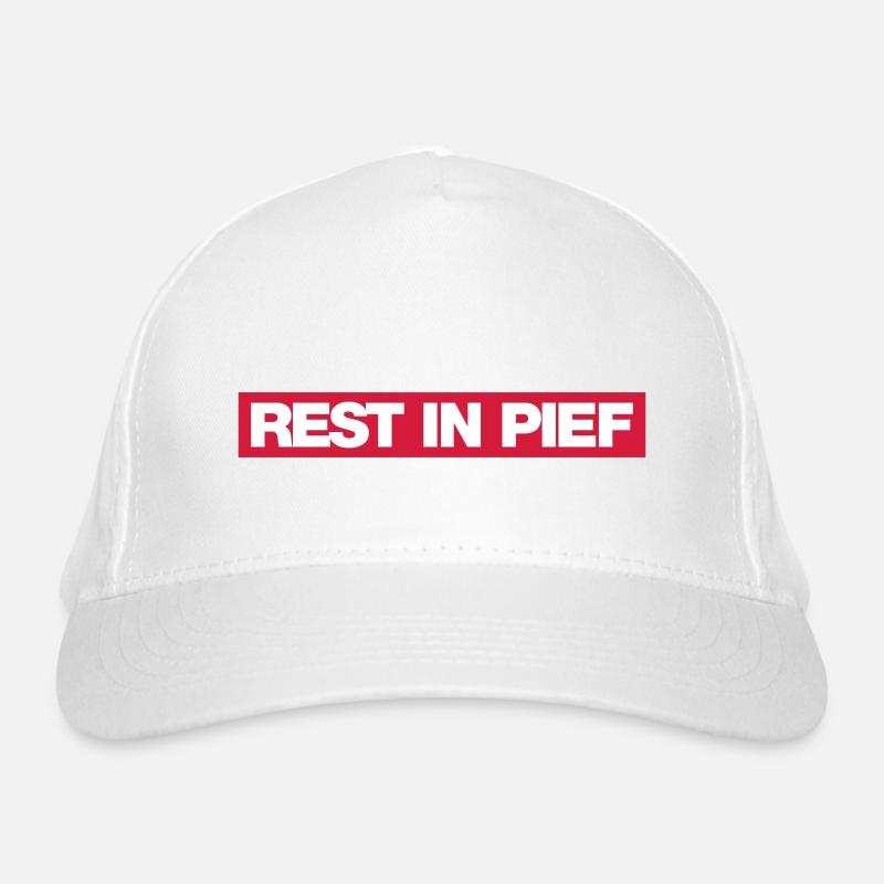 REST IN PIEF (R.I.P.) Organic Baseball Cap