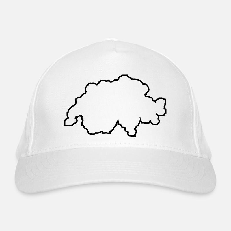 schweiz Bio-Baseballkappe