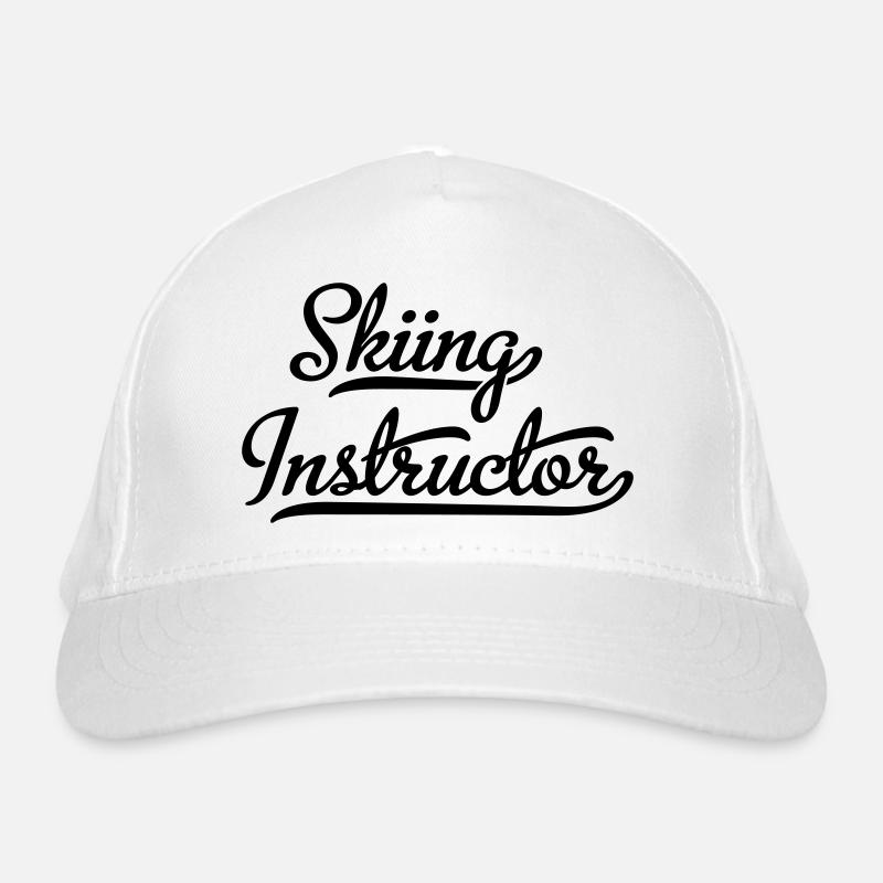 Ski instructor Organic Baseball Cap