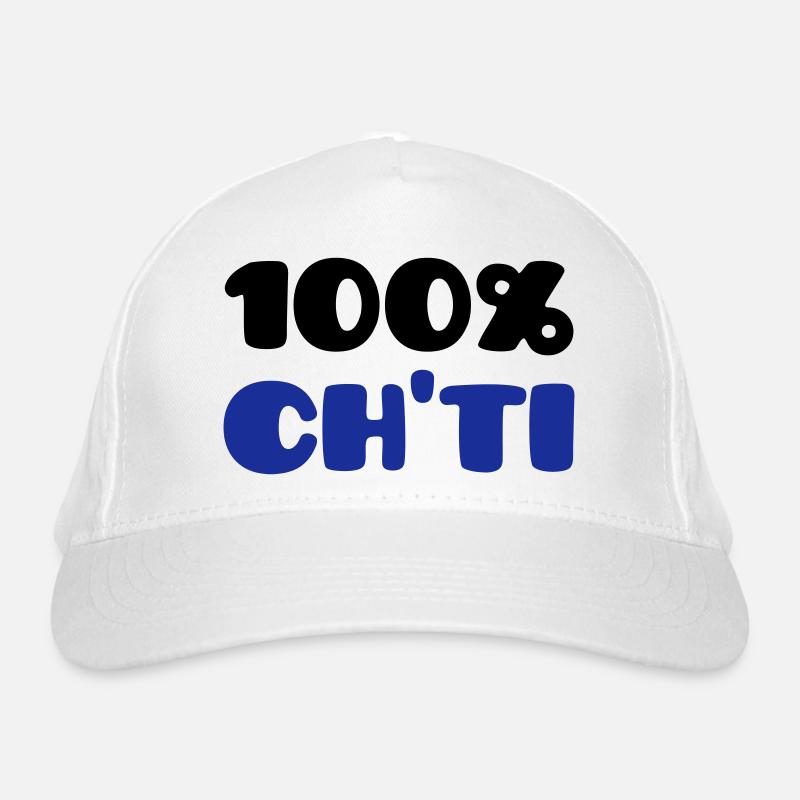 100% Ch'ti (V) Organic Baseball Cap