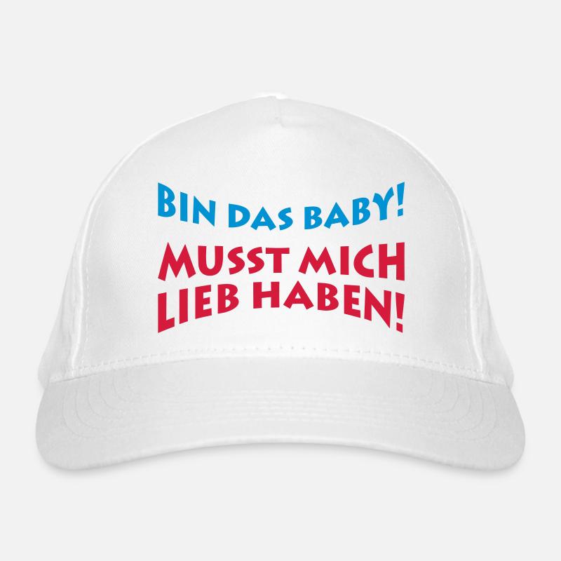 Suis le bébé Casquette classique bio