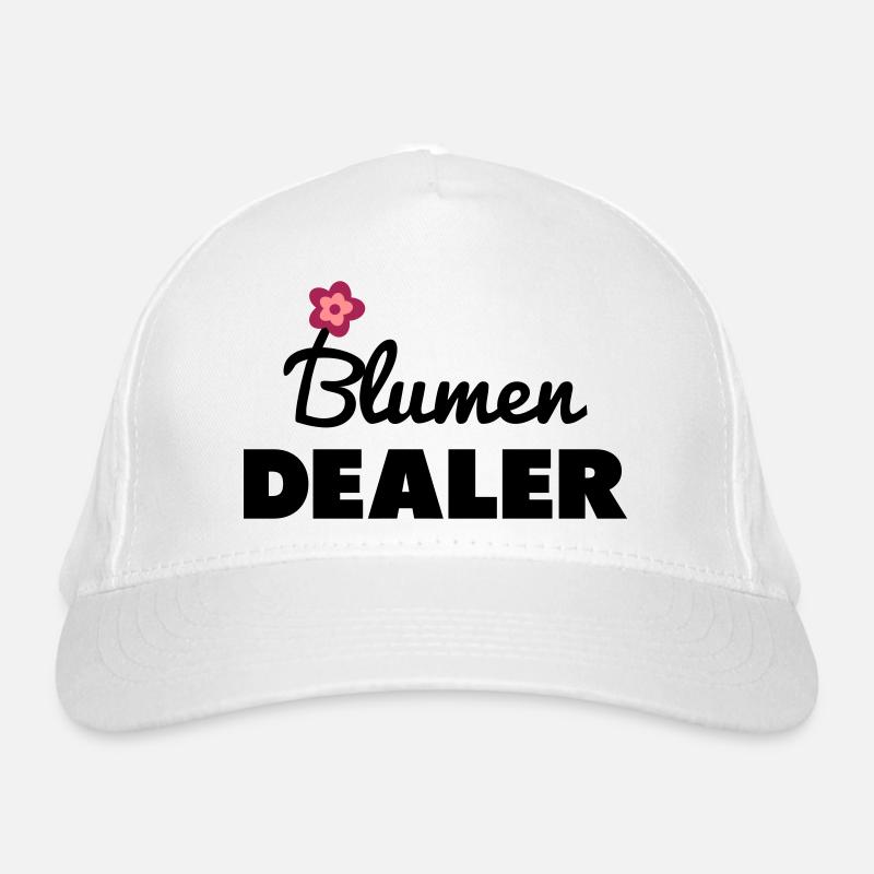 Blumen Dealer Blumenverkäufer Bio-Baseballkappe