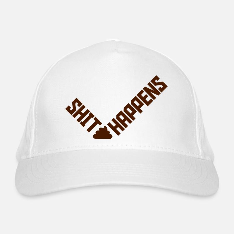 Citation Merde arrive Humour Casquette classique bio