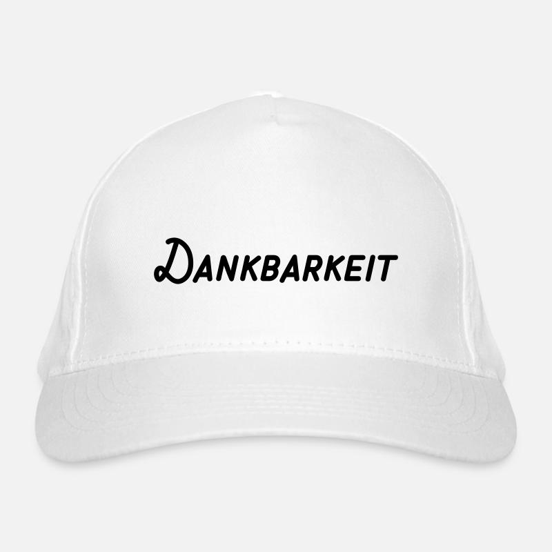Dankbarkeit Bio-Baseballkappe