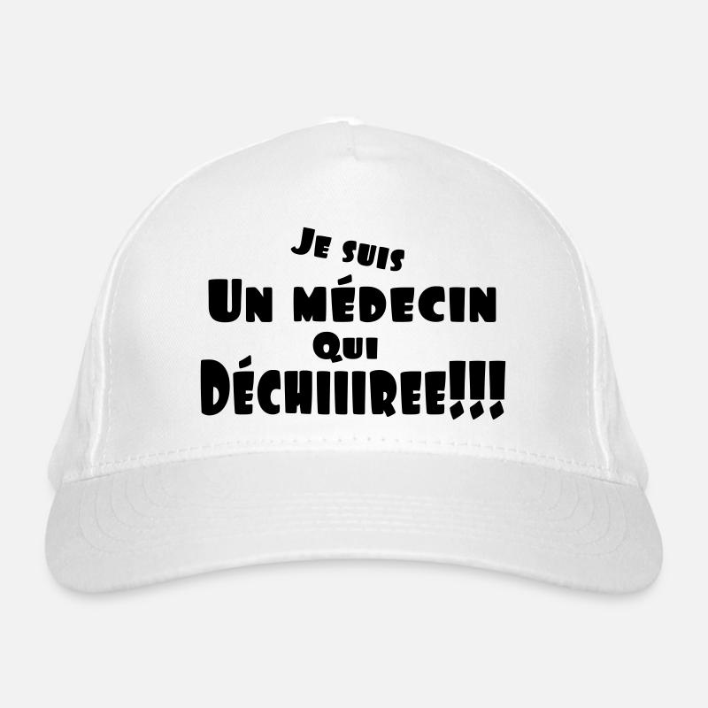 un médecin qui déchire Casquette classique bio