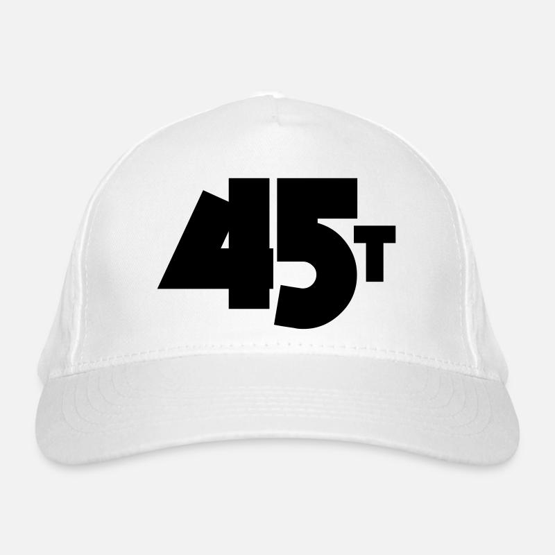 45t Casquette classique bio