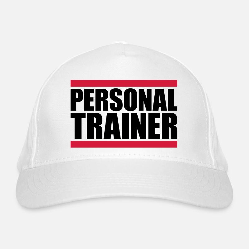 Personal trainer logo Organic Baseball Cap